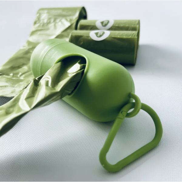 Bolsas Biodegradables Para Perros Heces Dispenser Mosqueton