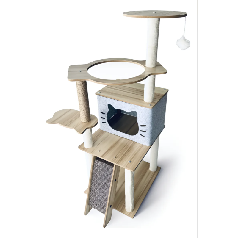 Rascador Para Gatos Gimnasio Rascadores Torre Mueble Arbol