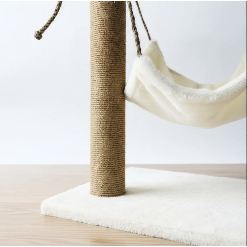 Rascador Para Gatos Gimnasio Mueble Arbol Torre Hamaca