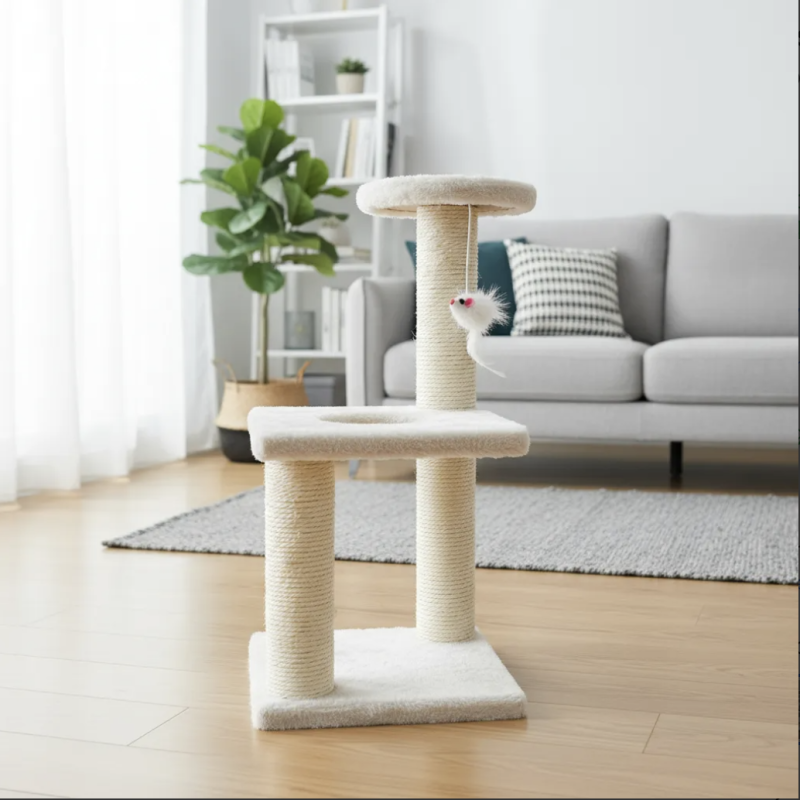 Rascador Para Gatos Gimnasio Torre Arbol Cama Mueble.