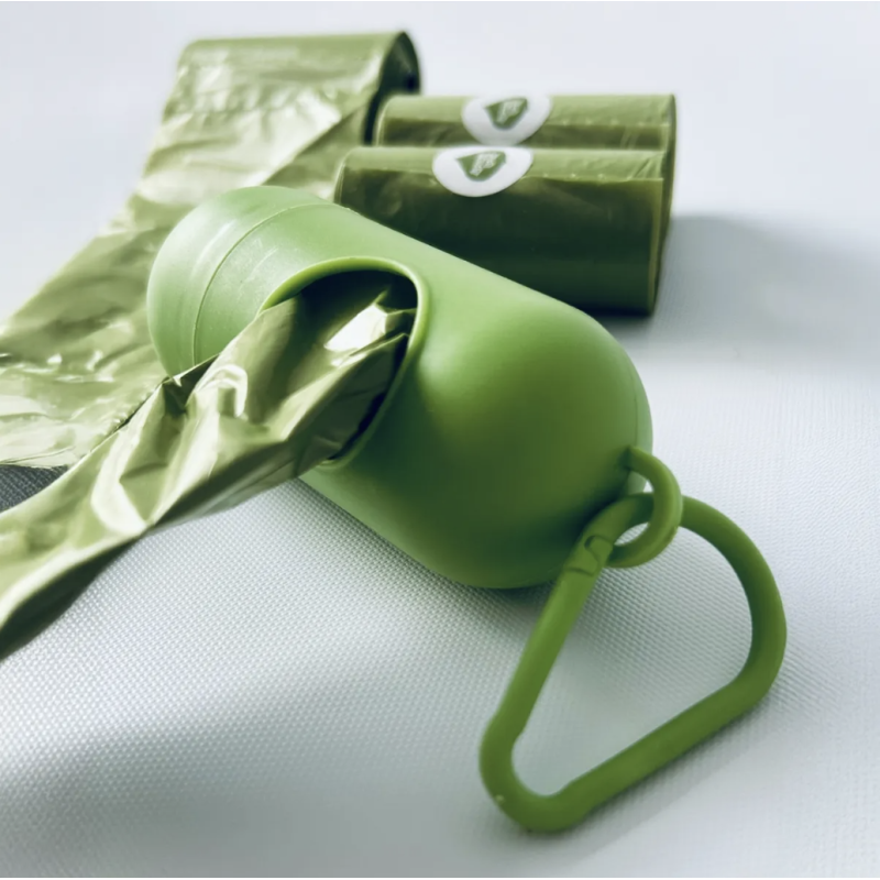 Bolsas Biodegradables Para Perros Heces Dispenser Mosqueton
