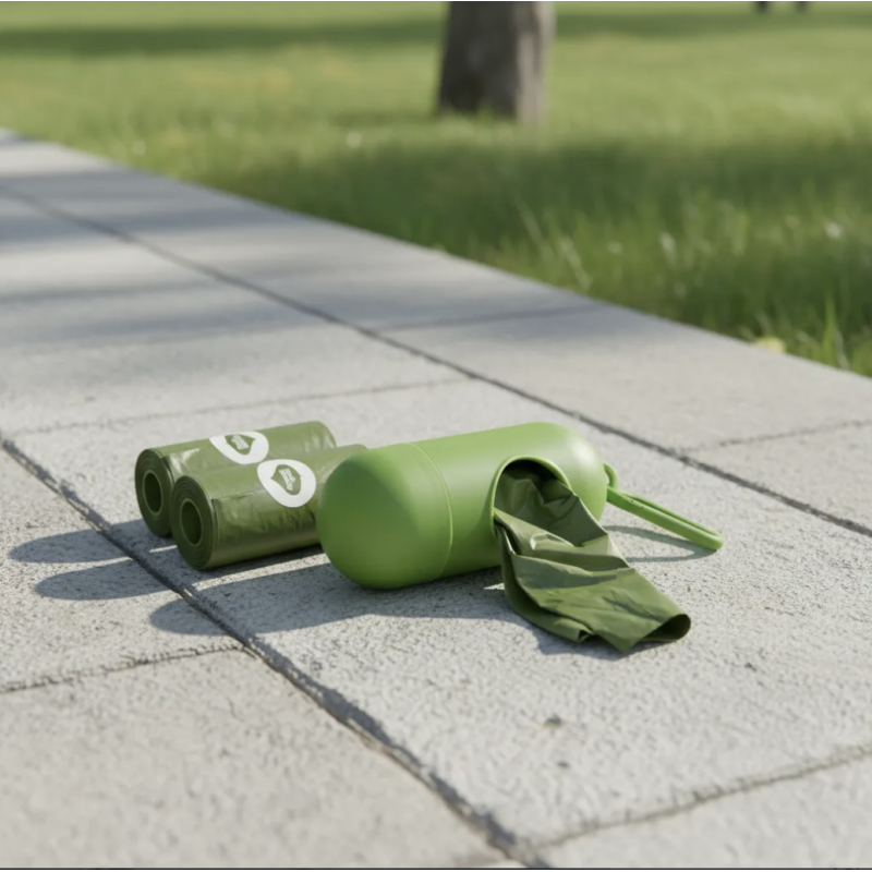 Bolsas Biodegradables Para Perros Heces Dispenser Mosqueton