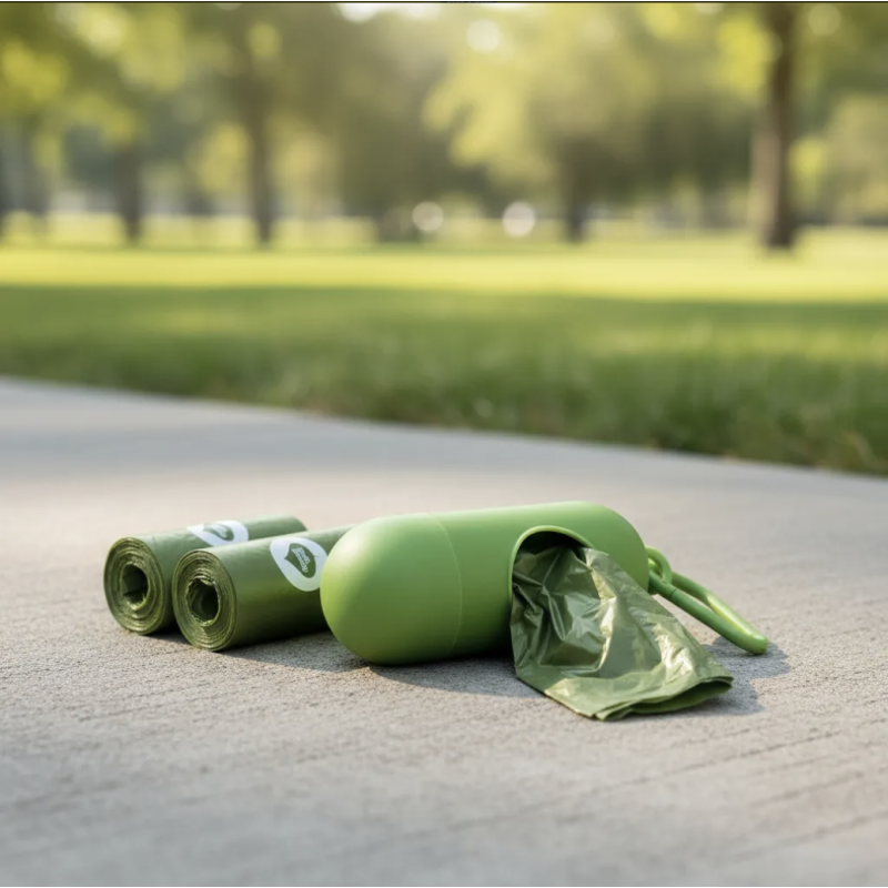 Bolsas Biodegradables Para Perros Heces Dispenser Mosqueton